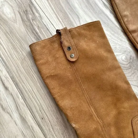 UGG | Ugg Australia Josie Boots Mid Calf Convertible Ankle Boot Bootie | Size 8 - Picture 4 of 12